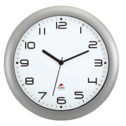 Orologio da parete hornew Ø30cm grigio metal alba [hornew-m]