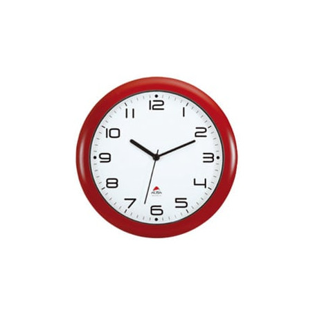 Orologio da parete hornew Ø30cm rosso alba [hornew-r]