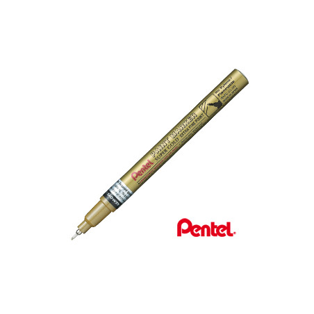 Marcatore paint mfp10 punta extra fine vernice oro pentel [mfp10-x]