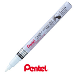 Marcatore paint msp10 punta fine vernice bianco pentel [msp10-w]