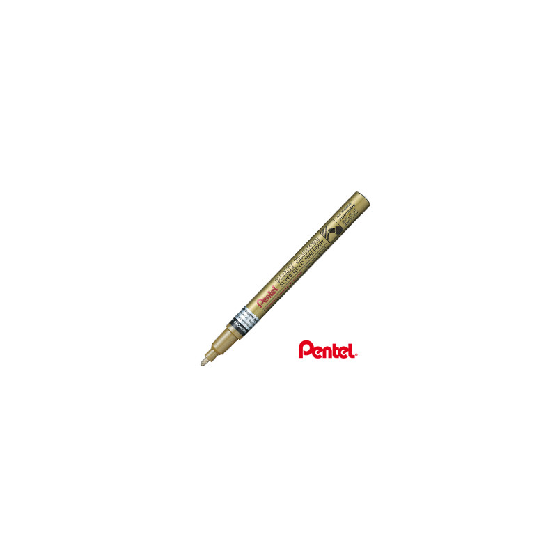 Marcatore paint msp10 punta fine vernice oro pentel [msp10-x]