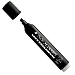 Marcatore tratto marker nero p.scalpello [840103]