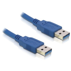 Delock cable usb 3.0-a male/male 1.5m [82430]
