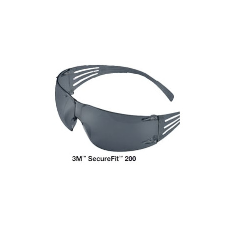 Occhiali di protezione classic securefit? sf202af lente grigia 3m