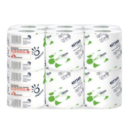 Pacco 12rt carta igienica 2veli classica 18,2mt 165 strappi biotech