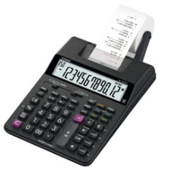 Calcolatrice scrivente casio hr-150rce + adattatore [hr-150rce-wb-ec]