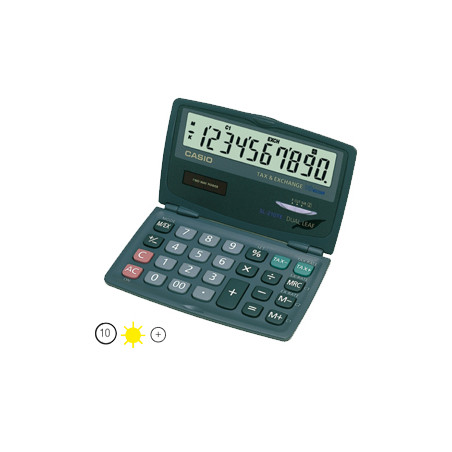 Calcolatrice casio sl-210 te 10 cifre [sl-210te-sa-ec]