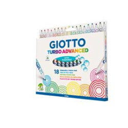 Astuccio 18 pennarelli giotto turbo advanced [426200]