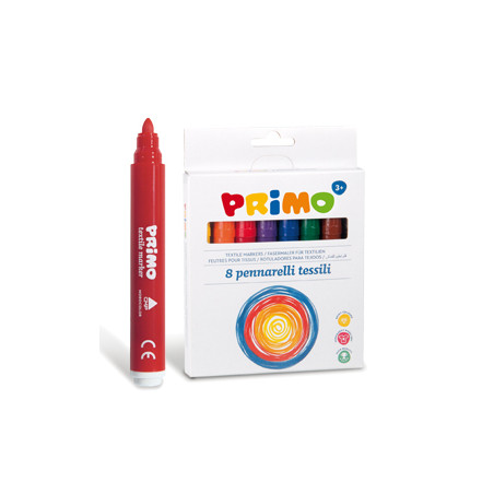 Pennarelli per tessuto astuccio 8 colori [611pentx8]