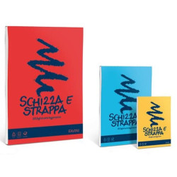 Blocco note favini schizzastrappa bianco 21x29,7cm 150fg 50gr [a200704]
