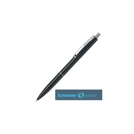 Penna a sfera a scatto k15 punta media nero schneider [p003081]
