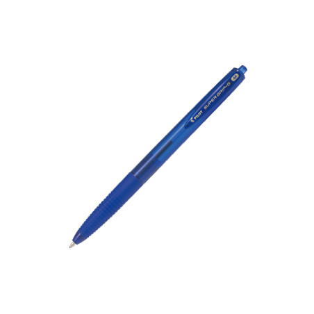 Penna sfera supergrip g a scatto blu punta media 1.00mm pilot [001615]