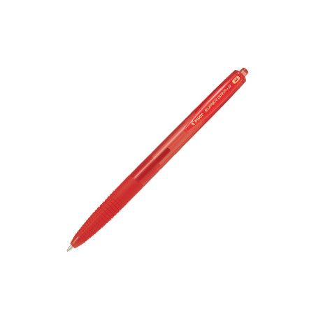Penna sfera supergrip g a scatto rosso punta media 1.00mm pilot [001616]