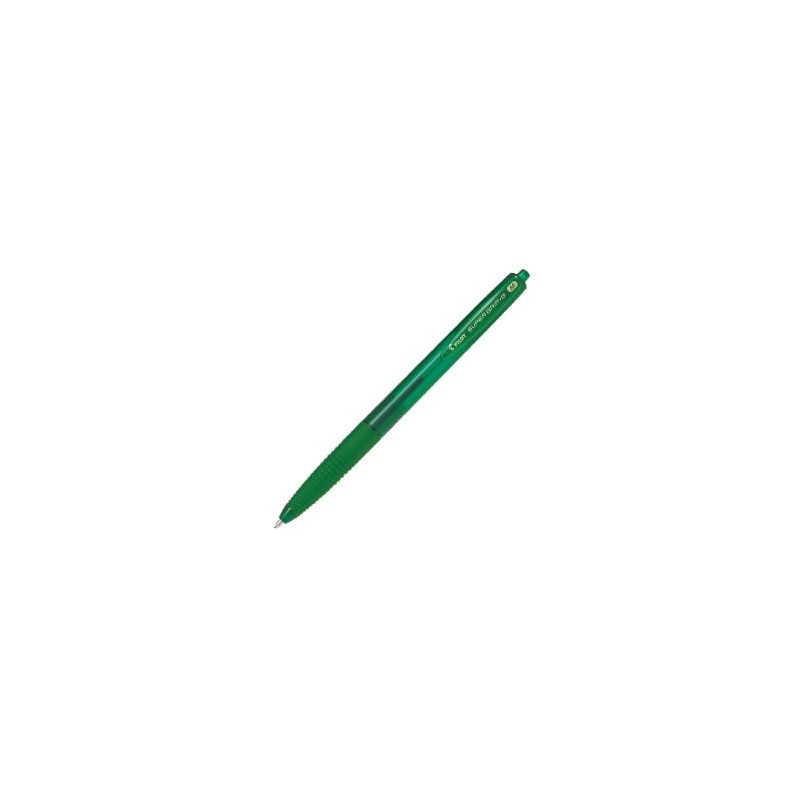 Penna sfera supergrip g a scatto verde punta media 1.00mm pilot [001617]