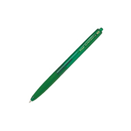Penna sfera supergrip g a scatto verde punta media 1.00mm pilot [001617]