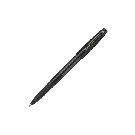 Penna sfera supergrip g con cappuccio nero punta media 1.00mm pilot
