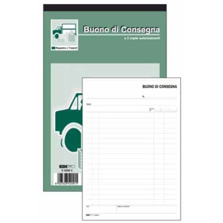 Blocco buoni di consegna edipro 50/50 23x15cm ric [e5209c]