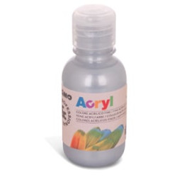 Colore acrilico fine acryl 125ml argento primo [402ta125910]