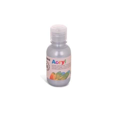 Colore acrilico fine acryl 125ml argento primo [402ta125910]