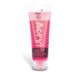 Colore acrilico fine tubo da 75ml fucsia fluo [420taf75370]