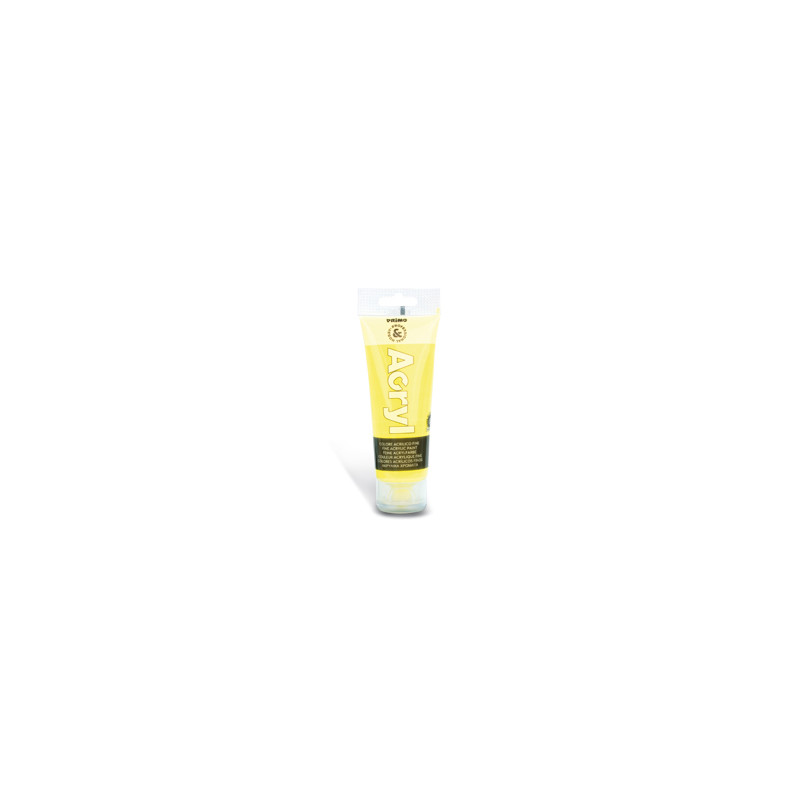 Colore acrilico fine tubo da 75ml giallo fluo [420taf75210]