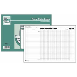 Blocco prima nota cassa-banca edipro 50/50 fogli autoricopiante