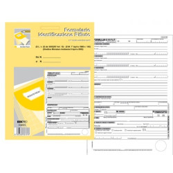 Formulario identificativo rifiutio bu edipro 25/25/25/25 fogli autoricopianti