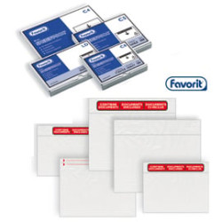 1000 buste adesive speedy doc c5 230x165mm con stampa "contiene