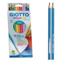 Astuccio 12 pastelli stilnovo acquarell giotto [255700]
