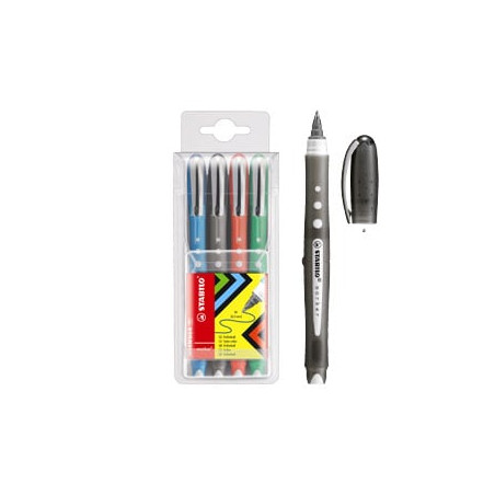 Astuccio 4 roller worker?colorful 0,5mm col. assortiti stabilo [2019/4]