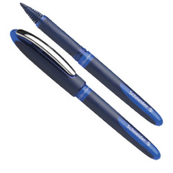 Roller one business punta ultra smooth 0,6mm blu schneider [p183003]