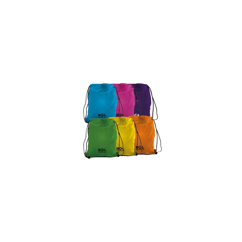 Sacchetto t-bag in nylon 38x50cm colori assortiti [698500]