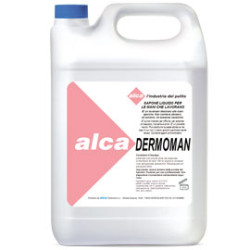 Sapone liquido 5lt per sporco medio dermoman alca [alc578]