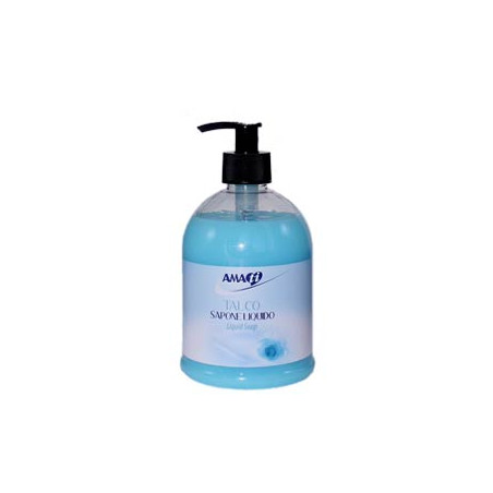 Sapone liquido in dispenser al talco - 500ml - amacasa [112306005040]