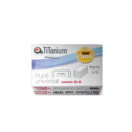 Scatola 1000 punti universali titanium 6/4 [ti1002t]