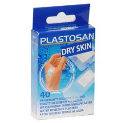 Cerotti pvs impermeabili assortiti 4 formati 40pz trasparenti [cer041]