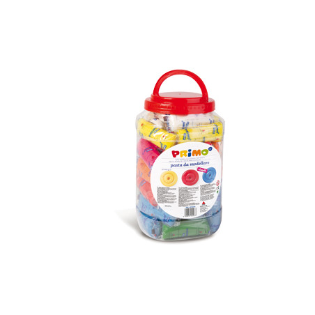 Secchiello con 50 panetti pasta modellabile [297ed50]