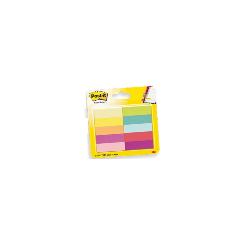 Segnapagina post-it 670-10ab-eu 500fg in 10colori index