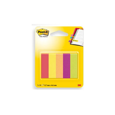 Segnapagina post-it 670-5ja-eu 250fg in 5colori index