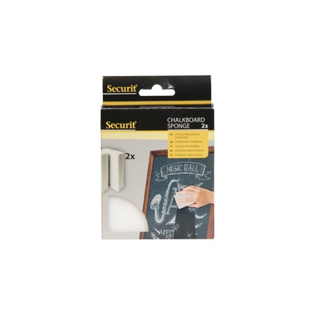 Set 2 spugne in schiuma per gesso liquido securit [sponge-2]