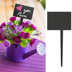 Set 5 silhouette tags 'rettangolo' securit [tag-rectangle-5]