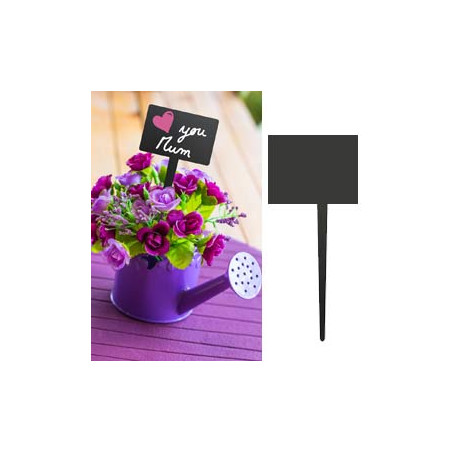 Set 5 silhouette tags 'rettangolo' securit [tag-rectangle-5]