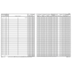 Registro edipro iva acquisti 22 pagine numerate 31x24,5cm [e2116n]