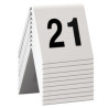 Set da 21 a 30 numeri per i tavoli securit [tn-21-30]