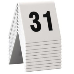 Set da 31 a 40 numeri per i tavoli securit [tn-31-40]