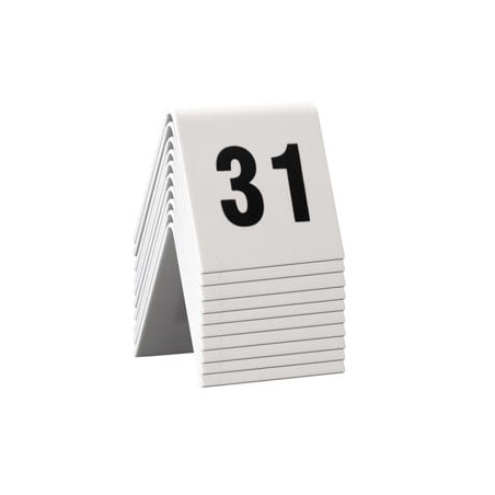 Set da 31 a 40 numeri per i tavoli securit [tn-31-40]