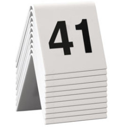 Set da 41 a 50 numeri per i tavoli securit [tn-41-50]