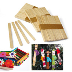 Stecche in legno set da 50 pz. dim. 10x115mm cwr [1718]