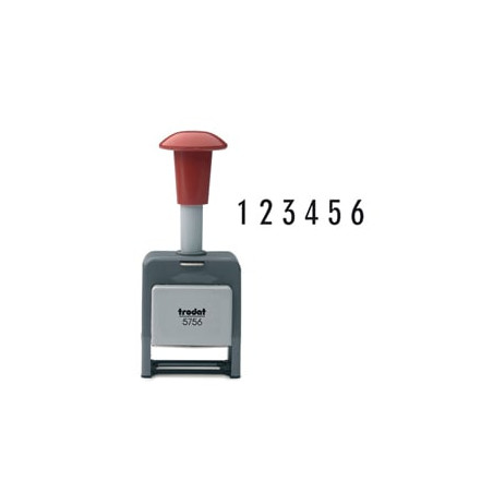 Numeratore automatico 6cifre 5,5mm 5756/p trodat [tr9000]
