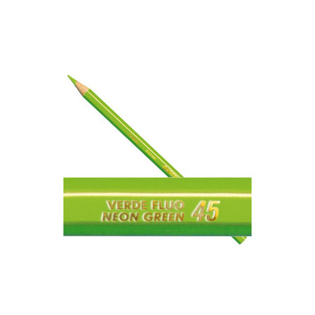 Pastello supermina monocolore fluo verde 54 [239054]